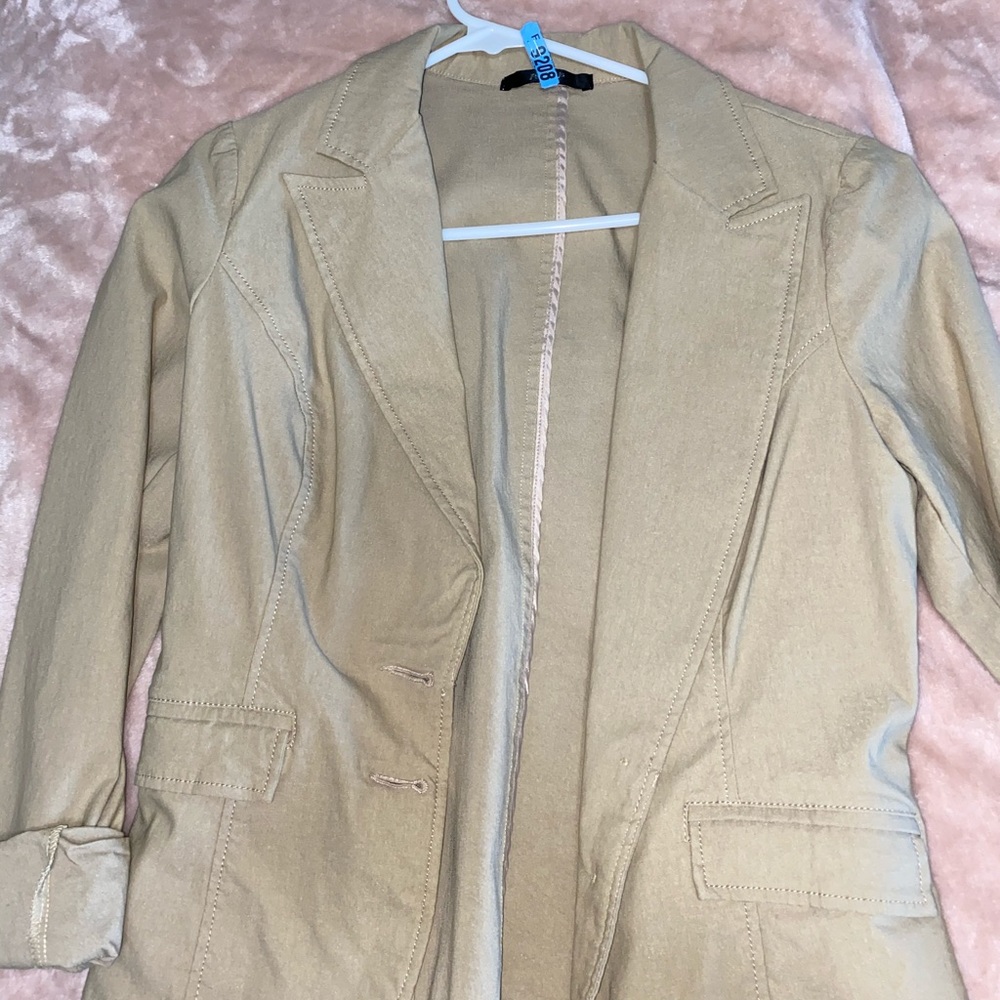 Beige blazer